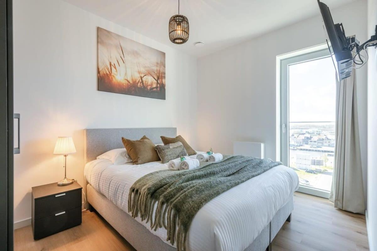 Huswell - Bright Apartment With Seaview Bredene Exterior photo
